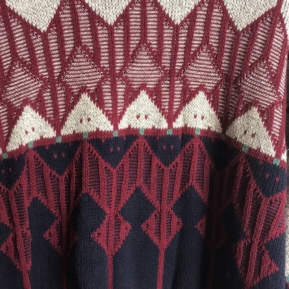 Vtg jantzen unisex pullover sweater size large made in USA retro cute - Picture 5 of 12